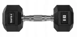 hms-stalowa-hantla-hantelka-ciezarek-do-cwiczen-fitness-8-kg