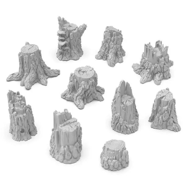 3d-printed-set-small-tree-stumps-pienki-10-szt