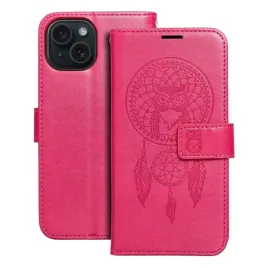 kabura-mezzo-book-do-iphone-15-lapacz-snow-magenta