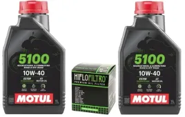 olej-motul-5100-10w40-2l-filtr-oleju-hiflo-hf111-trx-foreman-rincon-680