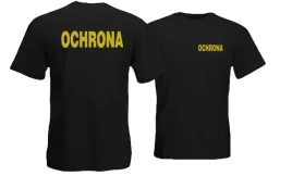 koszulka-ochrona-z-haftem-w-kolorze-zlotym