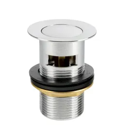 korek-z-przelewem-automatyczny-klik-klak-okragly-diamond-srebrny