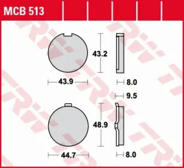 trw-zf-klocki-hamulcowe-kh056-organic-suzuki-gp-125-77-84-hyosung-ga-gf