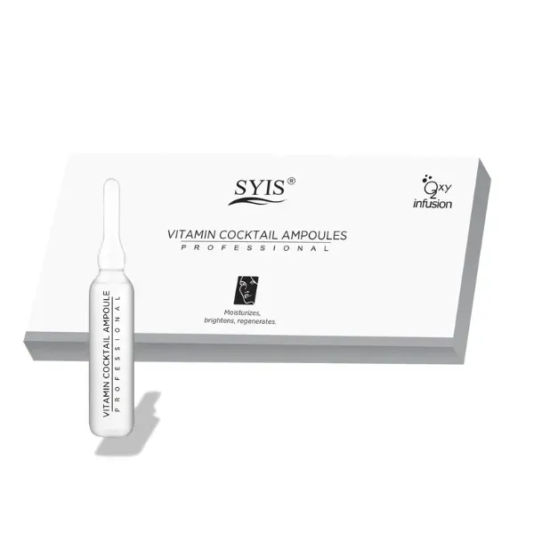 SYIS Ampułki WITAMINOWY KOKTAJL do skóry twarzy, 1 x 3 ml
