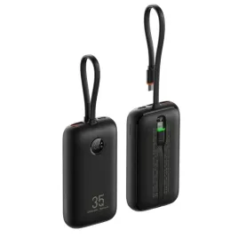 veger-powerbank-10000-mah-z-wbudowanymi-kablami-typ-c-lightning-pd-qc3-0