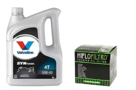 olej-valvoline-synpower-10w40-4l-filtr-hiflo-hf204-kawasaki-honda-yamaha