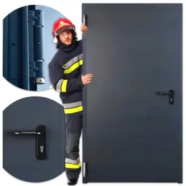 drzwi-przeciwpozarowe-ogniowe-stalowe-antracyt-ppoz-ei30-padilla-100-cm