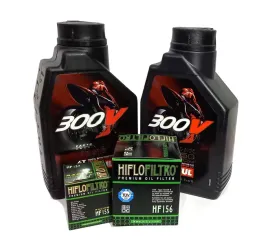 olej-motul-300v-15w50-2l-filtr-hiflo-hf155-hf156-ktm-duke-lc4-smc-640-625