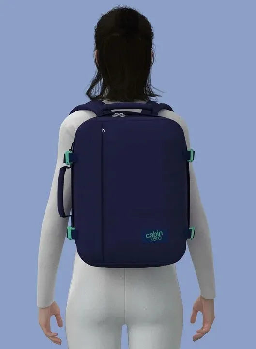 plecak-kabinowy-cabinzero-mini-28l-deep-ocean-stan-nowy