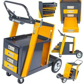 wozek-spawalniczy-do-spawarek-z-polka-na-butle-szuflady-stabilny-mobilny