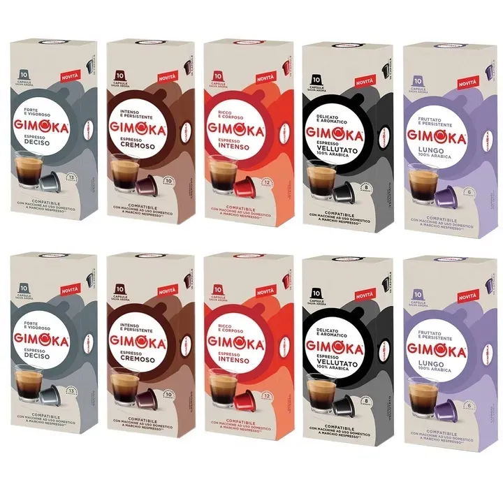 kapsulki-do-nespresso-gimoka-nespresso-mix-100-sztuk