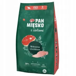 pan-miesko-z-ziolami-karma-sucha-dla-psa-wolowina-krolik-srednie-rasy-20kg