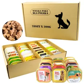 mokra-karma-dla-psa-wielka-paka-dla-psiaka-mix-smakow-28-szt-x-300g-84-kg