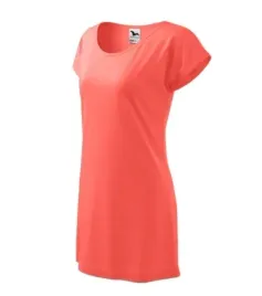 sukienka-o-luznym-kroju-kimono-roz-xs-love-malfini-coral-s