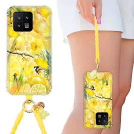 etui-do-xiaomi-13-anti-shock-smycz-z-misiem-na-nadgarstek-cytrusowe-wzory