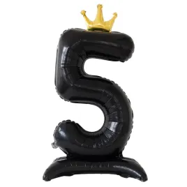 balon-foliowy-cyfra-5-czarny-stojacy-z-korona-urodziny-roczek-100-cm