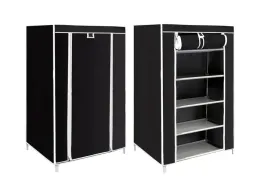 metalowa-polka-szafa-szafka-tekstylna-na-buty-ubrania-czarna-60x30x90-cm