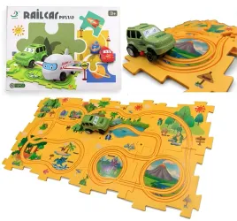 tor-wyscigowy-puzzle-dinozaur-z-samochodem-terenowym-15-el