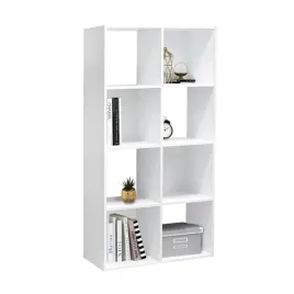 regal-podlogowy-4x2-polka-na-ksiazki-plyty-bialy-60x29x119-cm