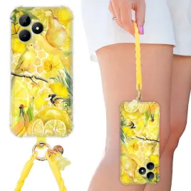 etui-do-realme-c51-anti-shock-smycz-z-misiem-na-nadgarstek-cytrusowe-wzory