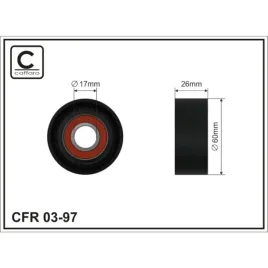 caffaro-500697-rolka-kierunkowa-prowadzaca-pasek-klinowy-zebaty