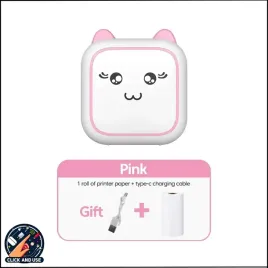 mini-drukarka-termiczna-przenosna-prezent-dla-dzieci-kot-rolkarozowe