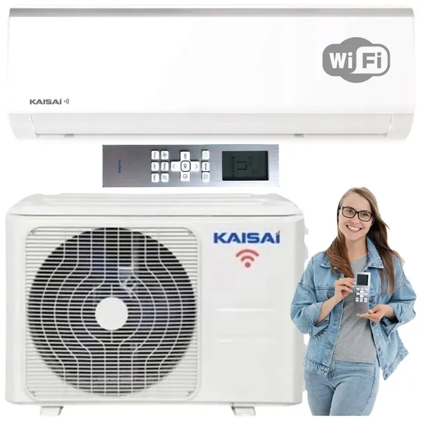Klimatyzacja z WI-FI KAISAI FLY 3,5 kw CICHY WYDAJNY KLIMATYZATOR DO DOMU