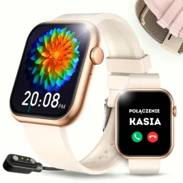 smartwatch-zegarek-damski-zloty-wodoodporny-sms-rozmowy-pl-menu-3-paski