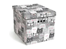 pudelko-dekoracyjne-organizer-pojemnik-xl-koty-szare