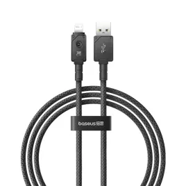 kabel-baseus-unbreakable-usb-ip-2-4a-1m-czarny
