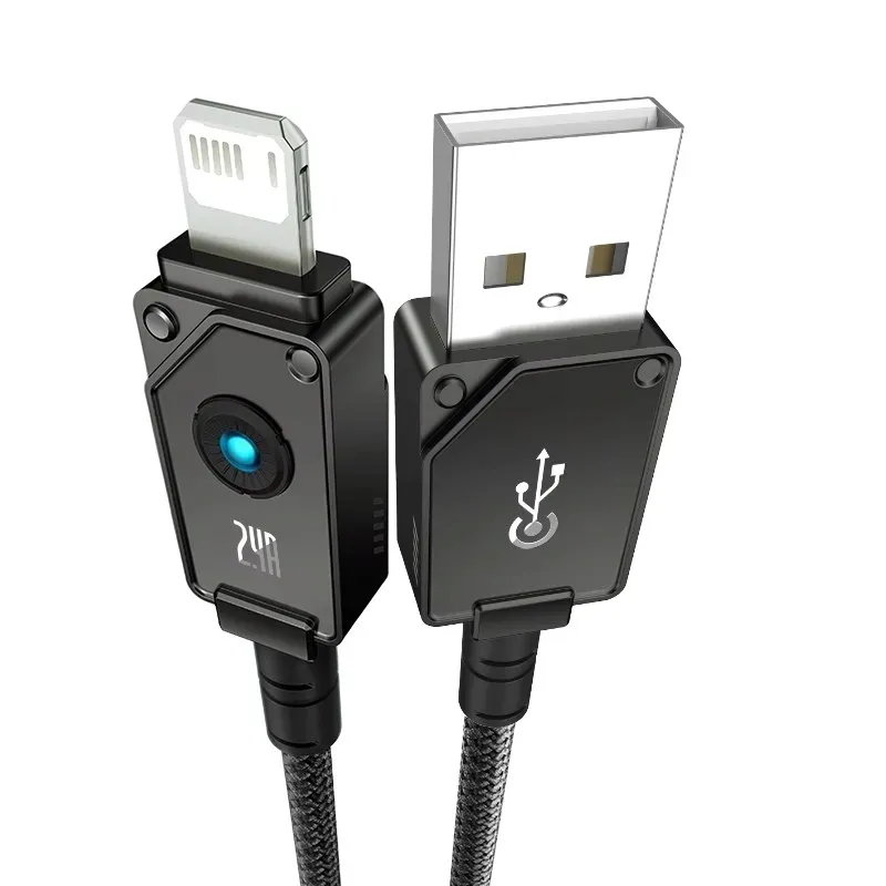 kabel-baseus-unbreakable-usb-ip-2-4a-1m-czarny