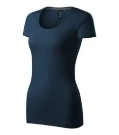elastyczna-koszulka-damska-slim-fit-bawelna-granatowa-action-roz-l