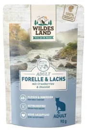 wildes-land-cat-or-karma-mokra-dla-kotow-or-pstrag-i-losos-z-zurawina-90g
