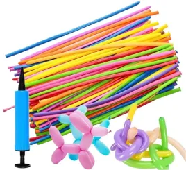 balony-do-modelowania-50szt-z-pompka-kolorowe-dla-dzieci-rurki-animator
