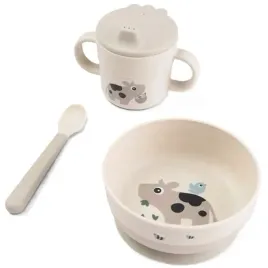 done-by-deer-zestaw-obiadowy-dla-dzieci-foodie-tiny-farm-sand-krowka