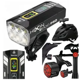 zestaw-lampek-rowerowych-specter-hexon-2000pro-10000mah-tyl-wt09-100h-pracy