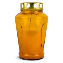 znicz-zalewany-18-cm-brazowy-dp20sl-szklany-znicz-z-metalowym-kapturkiem