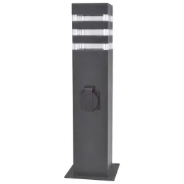 slupek-ogrodowy-z-gniazdem-elektrycznym-grafitowy-44-cm-e27-ip54-polux