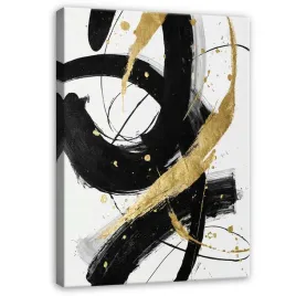 obraz-abstrakcja-zloty-glamour-czarny-do-sypialni-salonu-na-plotnie-60x40