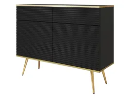 komoda-oro-107-cm-czarna-zlote-wysokie-nozki-mdf-ryfel