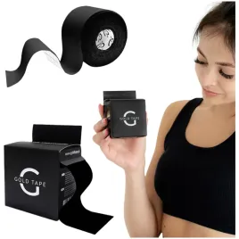 tejpy-kinesiotaping-tasma-plastry-gold-tape-czarny-wodoodporny-5-cm-x-5m