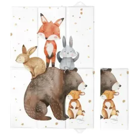 ceba-baby-skladana-podreczna-mata-do-przewijania-60x40-forest-friends