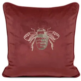 poszewka-blink-14-45x45-cm-czerwona-welwetowa-ozdobna-jasiek-poduszka-boho