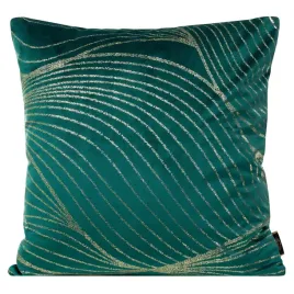 poszewka-blink18-45x45-cm-ciemnoturkusowa-welwetowa-ozdobna-jasiek-poduszka