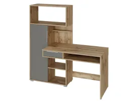 biurko-150-cm-dab-wotan-grafit-z-regalem-do-biura-pokoju-dziecka-quadro