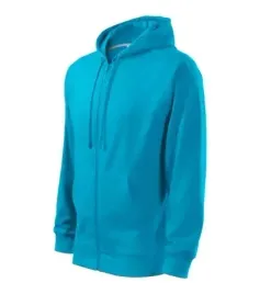 meska-bluza-trendy-zipper-rozpinana-z-kapturem-turkus-bawelna-l
