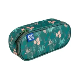 oxford-kids-piornik-z-klapka-zielony-w-kwiatki