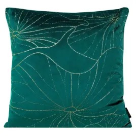 poszewka-blink25-45x45-cm-ciemnoturkusowa-welwetowa-ozdobna-jasiek-poduszka