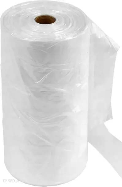 REKLAMÓWKI FOLIOWE JEDNORAZOWE GRUBE NA ROLCE ROLKA 21/10x42cm HDPE 350szt