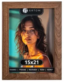 ramka-na-zdjecie-15x21-na-certyfikat-dyplom-brazowa-nowoczesna-ertom-vienna
